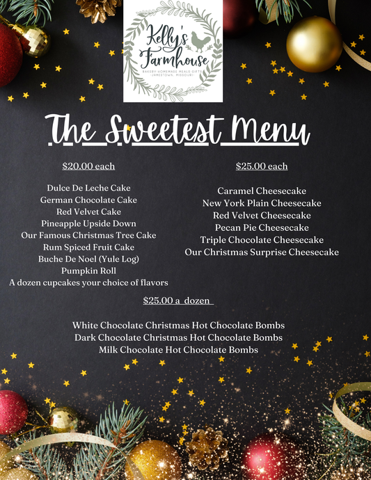 Christmas: The Sweetest Menu: Hot Chocolate Bomb Edition