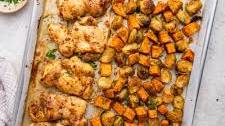 Honey Mustard Sheet Pan Chicken