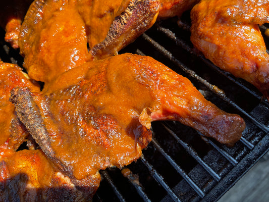 Apple Butter Smoked Chicken