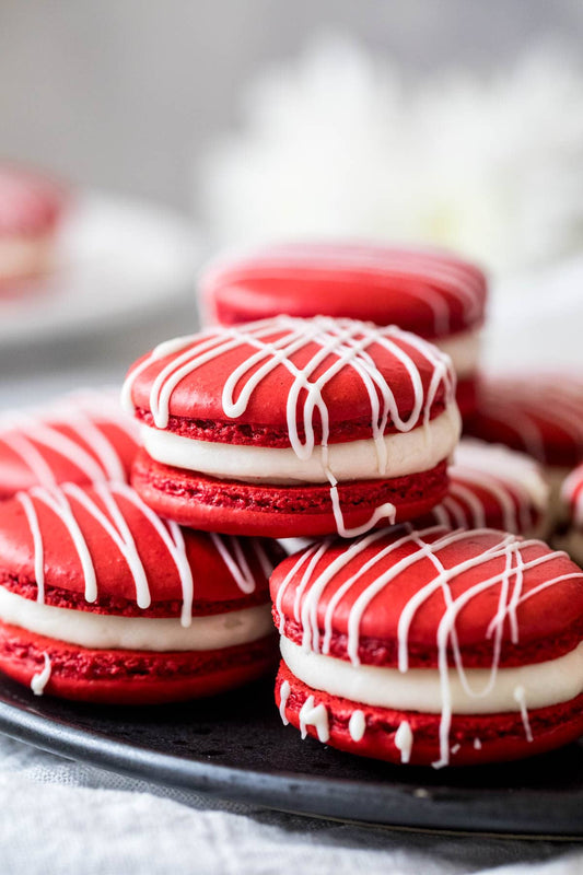 Red Velvet French Macaroon